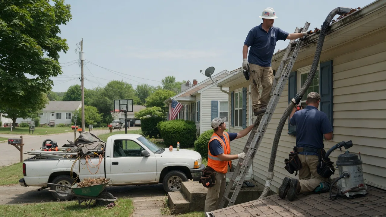 Gutter Installation in Bridgeton, IN near me